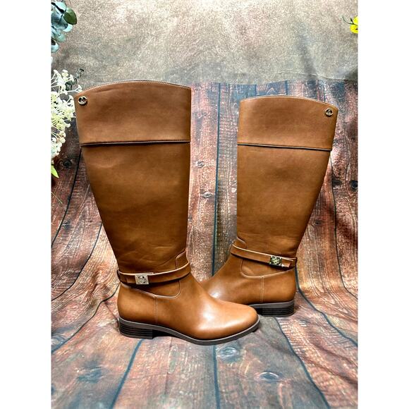 Charter Club Johannes Leather Riding Boots - Cognac - size 8.5 - Picture 4 of 10